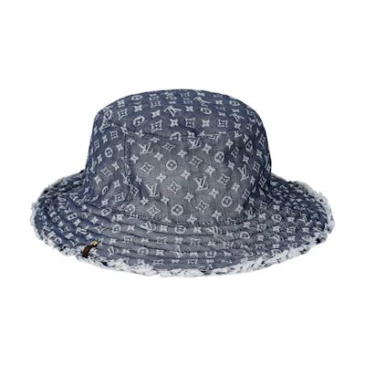 (Women) Louis Vuitton Reversible Fringe Cotton Bucket Hat M76530