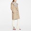 Shop (Women) Louis Vuitton Reversible Hooded Wrap Coat Beige 1A9L0P