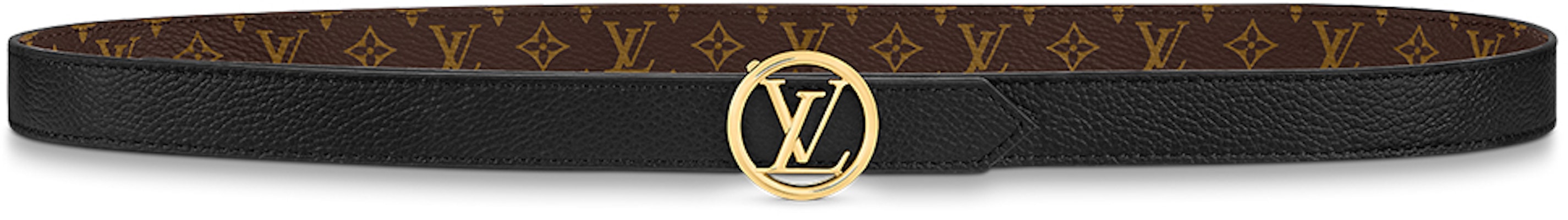 (W) Cinturón Reversible de Cuero Monogram Louis Vuitton Marrón 2cm. M0300U Shop (W) Cinturón Reversible de Cuero Monogram Louis Vuitton Marrón 2cm. M0300U