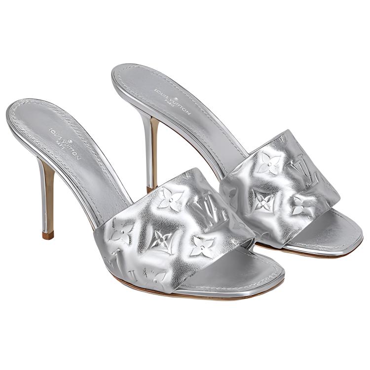 Shop Louis Vuitton 路易威登 Revival 時尚簡約休閒高筒鞋 女款 銀