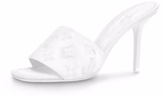 (Women) Louis Vuitton Revival High-Heeled Sandals 'White' 1A8GEZ (Women) Louis Vuitton Revival High-Heeled Sandals 'White' 1A8GEZ