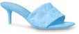(W) Louis Vuitton Heels Tinggi 'Biru Elegan' 1A8G5X
