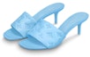 Shop (W) Louis Vuitton Heels Tinggi 'Biru Elegan' 1A8G5X