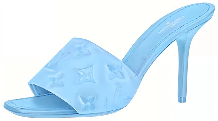 (Women) Louis Vuitton Revival High Heels 'Elegant Blue' 1A8GGR Buy (Women) Louis Vuitton Revival High Heels 'Elegant Blue' 1A8GGR
