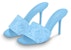 (W) Louis Vuitton Revival Tumit Tinggi 'Elegant Blue' 1A8GGR