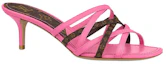 Order (W) Louis Vuitton Revival Ledersandale ''Rosa'' 1A8GND