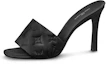 Buy (W) Louis Vuitton Mule Revival 'Punta Cuadrada de Cuero Negro' 1AAZCS