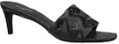 (W) Louis Vuitton Revival Mule 'Kulit Hitam Hujung Petak' 1AAZGN