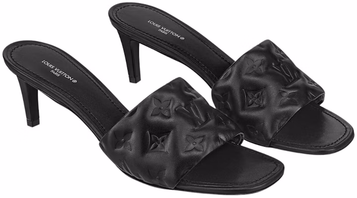 (Women) Louis Vuitton Revival Mule 'Black Leather Square Toe' 1AAZGN Shop (Women) Louis Vuitton Revival Mule 'Black Leather Square Toe' 1AAZGN