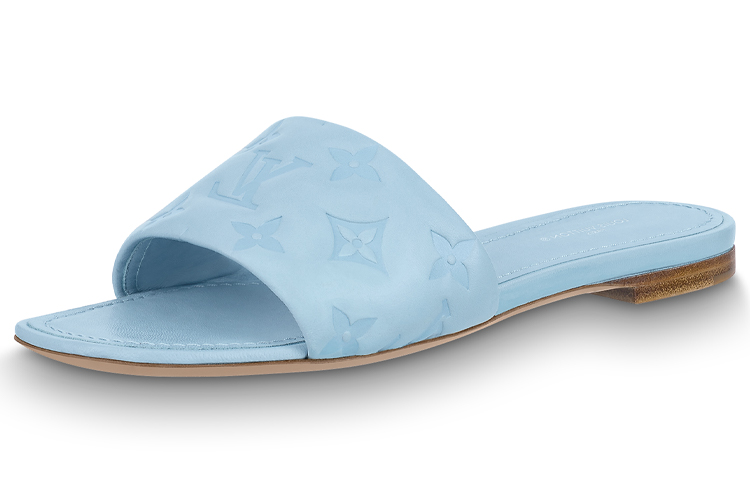 (Women) Louis Vuitton Revival Mule 'Blue' 1A9P7D