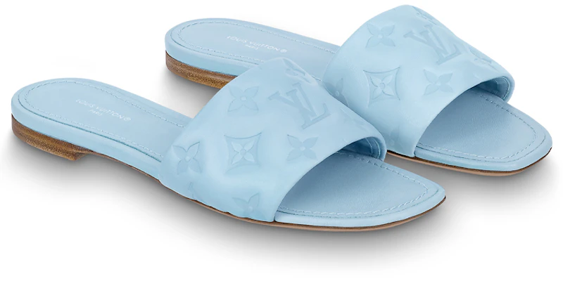 (W) Louis Vuitton Revival Mule ''Blauw'' 1A9P7D Shop (W) Louis Vuitton Revival Mule ''Blauw'' 1A9P7D