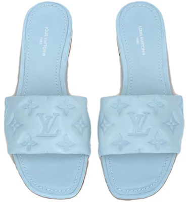 (W) Louis Vuitton Revival Mule ''Blauw'' 1A9P7D Purchase (W) Louis Vuitton Revival Mule ''Blauw'' 1A9P7D