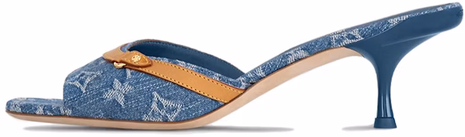 (Women) Louis Vuitton Revival Mule 'Blue Leather' 1ACIZ7 (Women) Louis Vuitton Revival Mule 'Blue Leather' 1ACIZ7