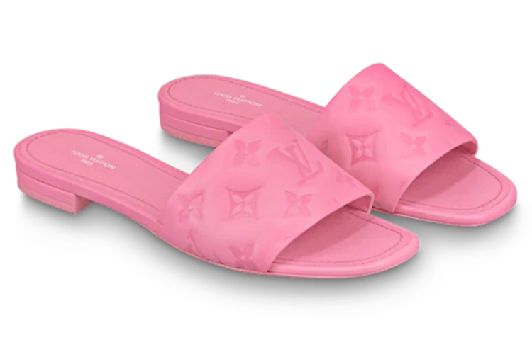 Lookbook (W) 路易威登复古拖鞋'粉色' 1A8LF6