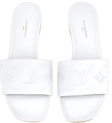 (Women) Louis Vuitton Revival Mule 'White' 1AAZL7 Lookbook (Women) Louis Vuitton Revival Mule 'White' 1AAZL7