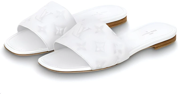 (W) Louis Vuitton Revival Mule 'Kulit Domba Putih' 1A9P4P Lookbook (W) Louis Vuitton Revival Mule 'Kulit Domba Putih' 1A9P4P