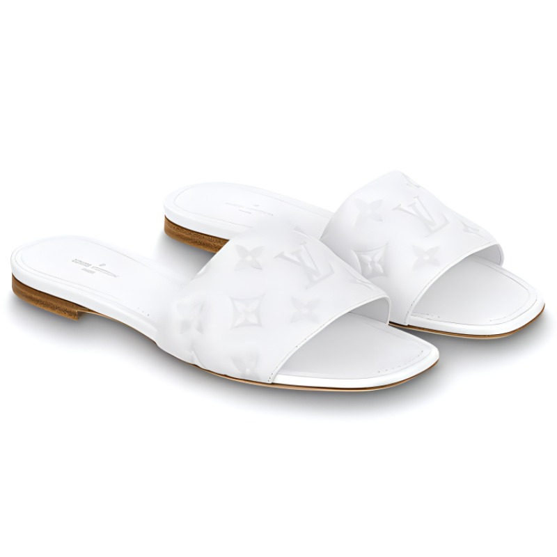 Shop (W) Louis Vuitton Revival Mule 'Kulit Domba Putih' 1A9P4P