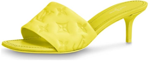 (Women) Louis Vuitton Revival Mule 'Yellow Leather' 1A8G6G (Women) Louis Vuitton Revival Mule 'Yellow Leather' 1A8G6G