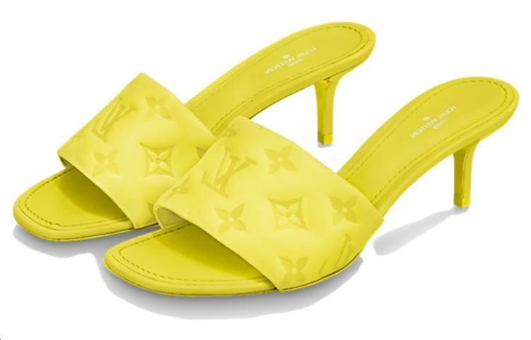 Shop (W) Louis Vuitton Revival Mule 'Kulit Kuning' 1A8G6G