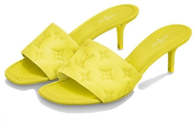 (Women) Louis Vuitton Revival Mule 'Yellow Leather' 1A8G6G Shop (Women) Louis Vuitton Revival Mule 'Yellow Leather' 1A8G6G