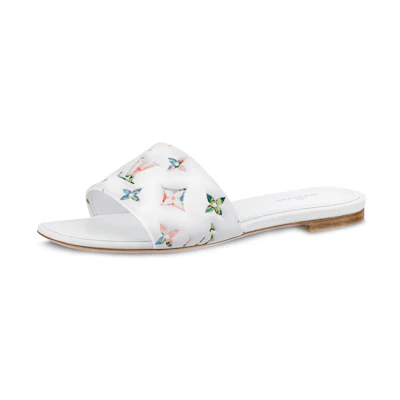 (W) LV Revival Mules 'White'