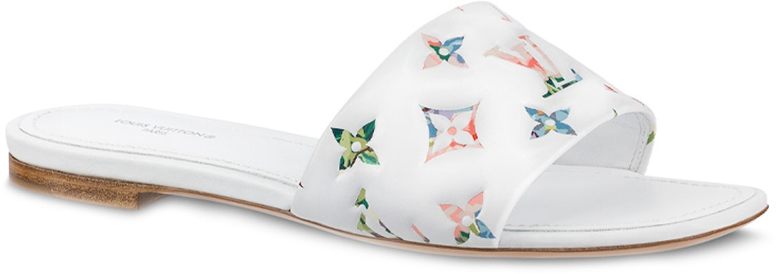 (Women) Louis Vuitton Revival Mules 'White' 1AAOR1 Order (Women) Louis Vuitton Revival Mules 'White' 1AAOR1