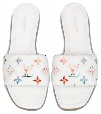 (Women) Louis Vuitton Revival Mules 'White' 1AAOR1 Shop (Women) Louis Vuitton Revival Mules 'White' 1AAOR1