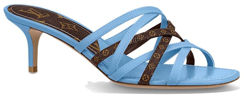 (Women) Louis Vuitton Revival Sandal 'Blue Leather' 1A8GNS Order (Women) Louis Vuitton Revival Sandal 'Blue Leather' 1A8GNS