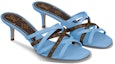 Shop (W) Louis Vuitton Revival Sandal 'Kulit Biru' 1A8GNS
