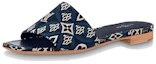 Buy (W) Louis Vuitton Sandal Revival 'Biru Hitam' 1A8NV5