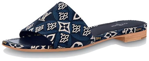 (Women) Louis Vuitton Revival Slide 'Blue Black' 1A8NV5 (Women) Louis Vuitton Revival Slide 'Blue Black' 1A8NV5