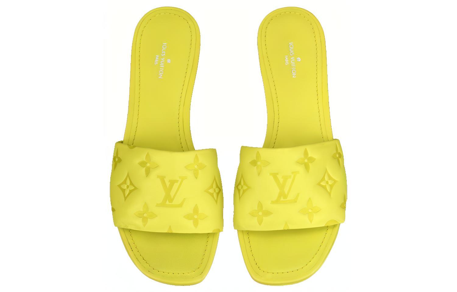 Purchase (Women) Louis Vuitton Revival Slipper 'Yellow' 1A8LG4