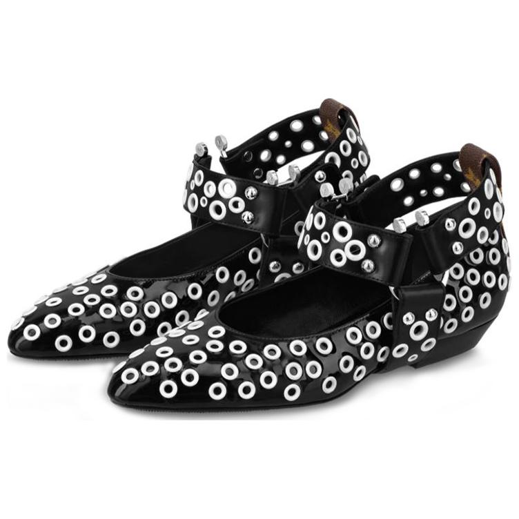 Order (W) Louis Vuitton Rhapsody ''Ballet Flat Zwart Wit'' 1A5SHK