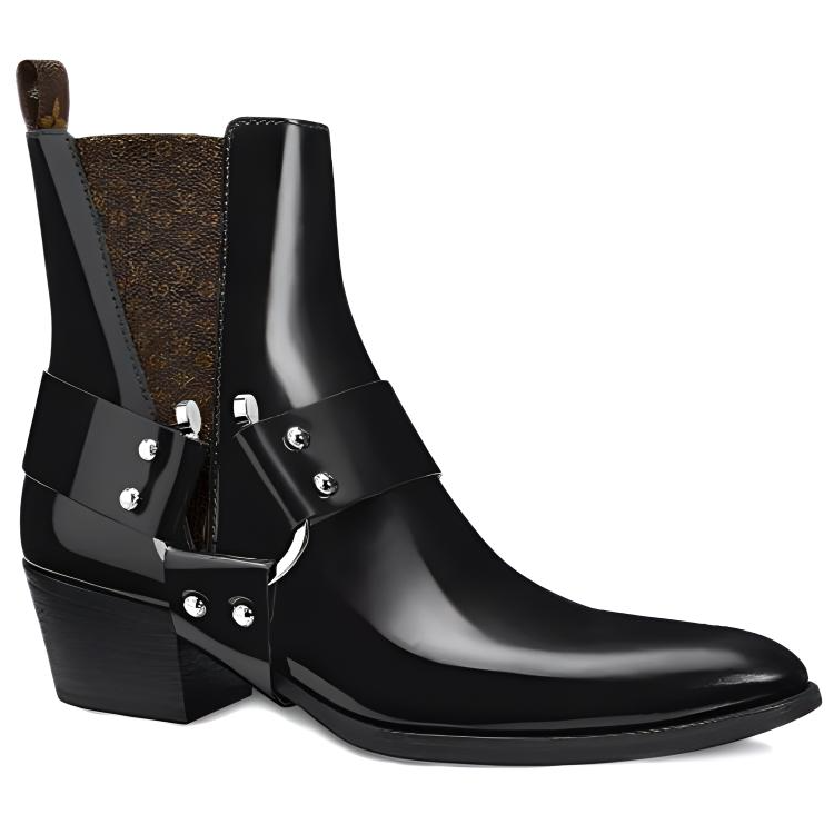 Order (W) Stivali alla caviglia Louis Vuitton Rhapsody ''Neri'' 1A65WO