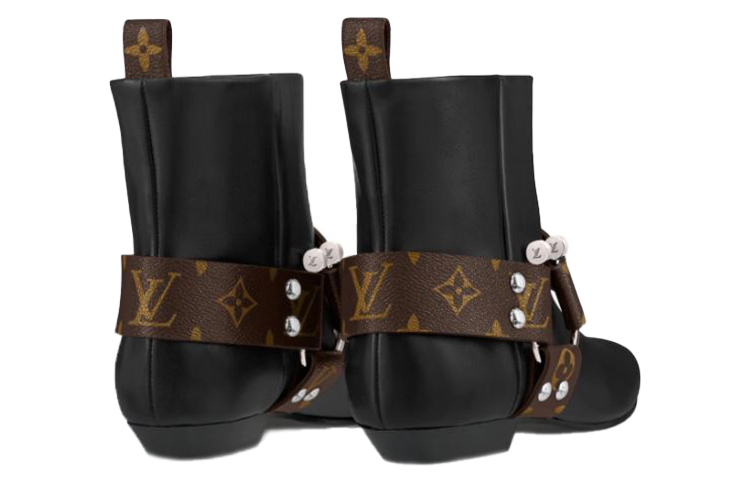 Lookbook (W) Stivaletti Louis Vuitton Rhapsody ''Neri con Cintura Monogram'' 1A5SSZ