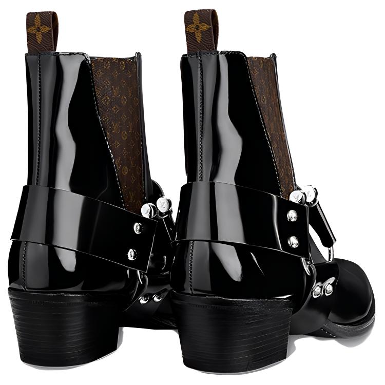 (W) LV Rhapsody Ankle Boots 'Black' 圖 4