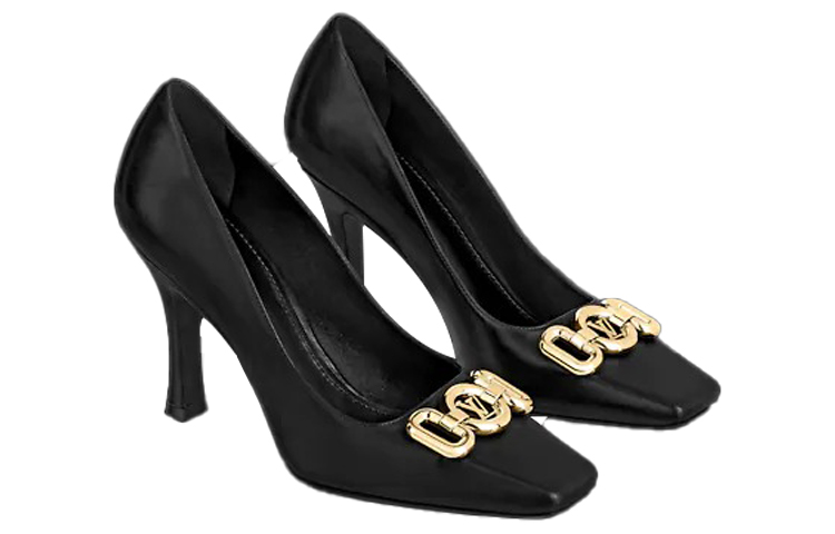 Lookbook (W) 루이비통 로터리 블랙 하이힐 (Louis Vuitton Rotary Black High Heels) 1A949Q