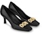 (W) Louis Vuitton Rotary 'Stiletto Fesyen Hitam' 1AAE23