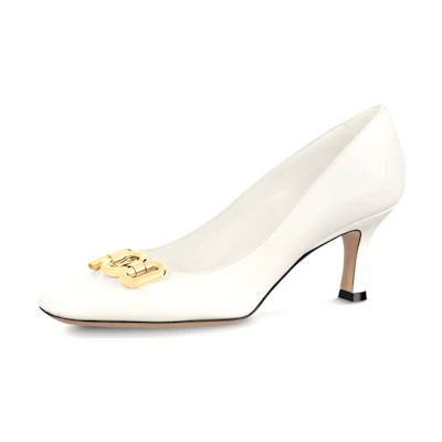 (W) LV Rotary High Heel 'White'