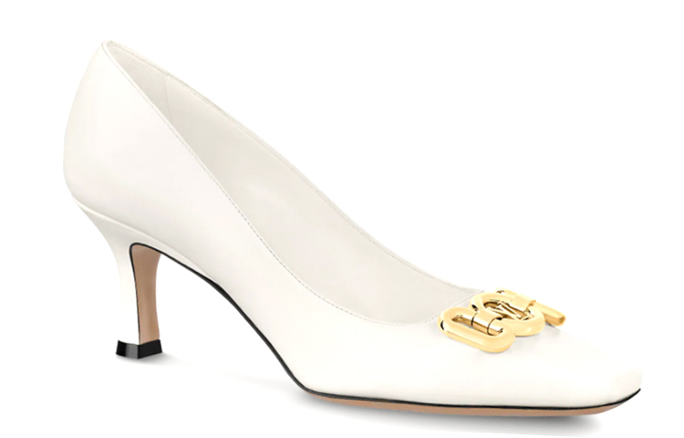 Order (W) Louis Vuitton Rotary Tumit Tinggi 'Putih' 1A956F