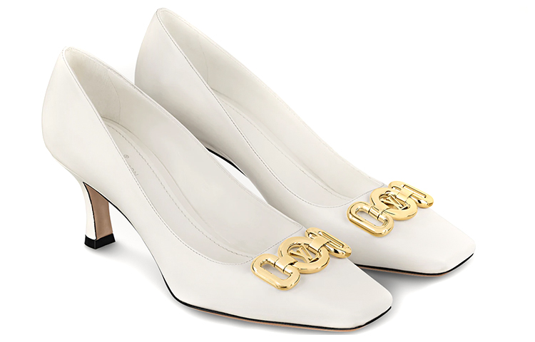 Lookbook (W) Louis Vuitton Rotary Tumit Tinggi 'Putih' 1A956F