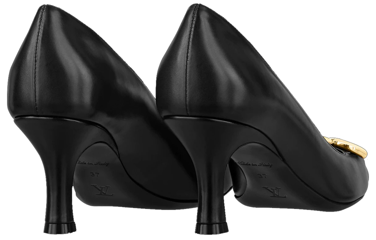 Lookbook (Women) Louis Vuitton Rotary High Heels 'Pure Black' 1A954N