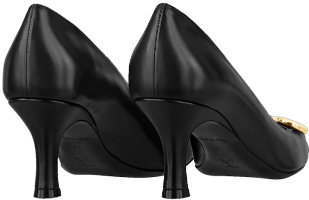 (Women) Louis Vuitton Rotary High Heels 'Pure Black' 1A954N Lookbook (Women) Louis Vuitton Rotary High Heels 'Pure Black' 1A954N