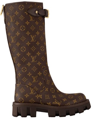 (W) 루이비통 브라운 가죽 버클 하이탑 부츠 (Louis Vuitton Brown Leather Buckle High-top Boots - shortened) 1ACNO5 Order (W) 루이비통 브라운 가죽 버클 하이탑 부츠 (Louis Vuitton Brown Leather Buckle High-top Boots - shortened) 1ACNO5