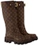 Lookbook (W) Louis Vuitton But Buku Kasut Tinggi "Brown Leather" Lelaki 1ACNO5