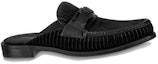 Order (W) Louis Vuitton Kasut Mule Selesa 'Kulit Hitam' Hujung Bulat. 1AAR0A