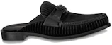 Order (W) Mule Confort Louis Vuitton Bout Rond ''Cuir Noir'' 1AAR0A