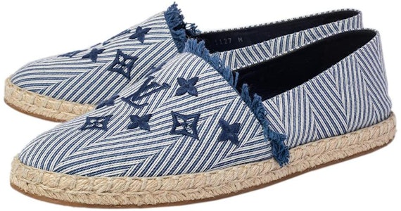 (W) Selip Louis Vuitton Round Toe 'Blue Fisherwoman' 1A3OCX Order (W) Selip Louis Vuitton Round Toe 'Blue Fisherwoman' 1A3OCX