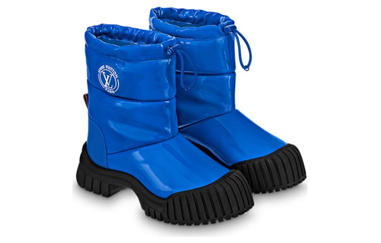 Lookbook LOUIS VUITTON Ruby 舒適時尚 短靴 女款 藍色