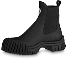 (Women) Louis Vuitton Ruby Chelsea Boots 'Black' 1AAM0I (Women) Louis Vuitton Ruby Chelsea Boots 'Black' 1AAM0I